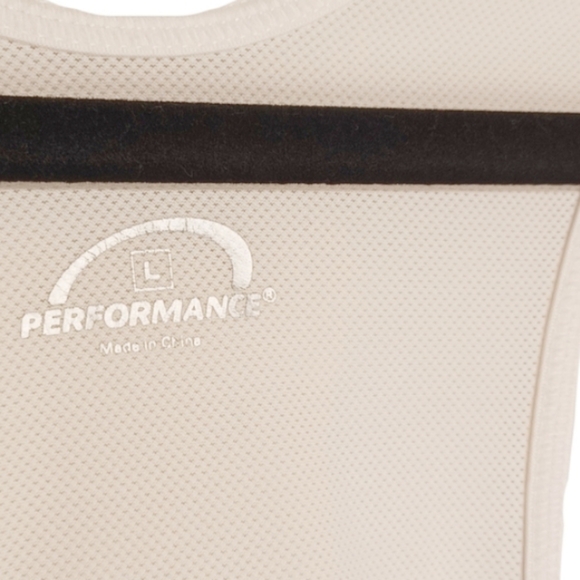 PERFORMANCE White Black One Piece Cycling Sleeveless Romper Large - Picture 6 of 9